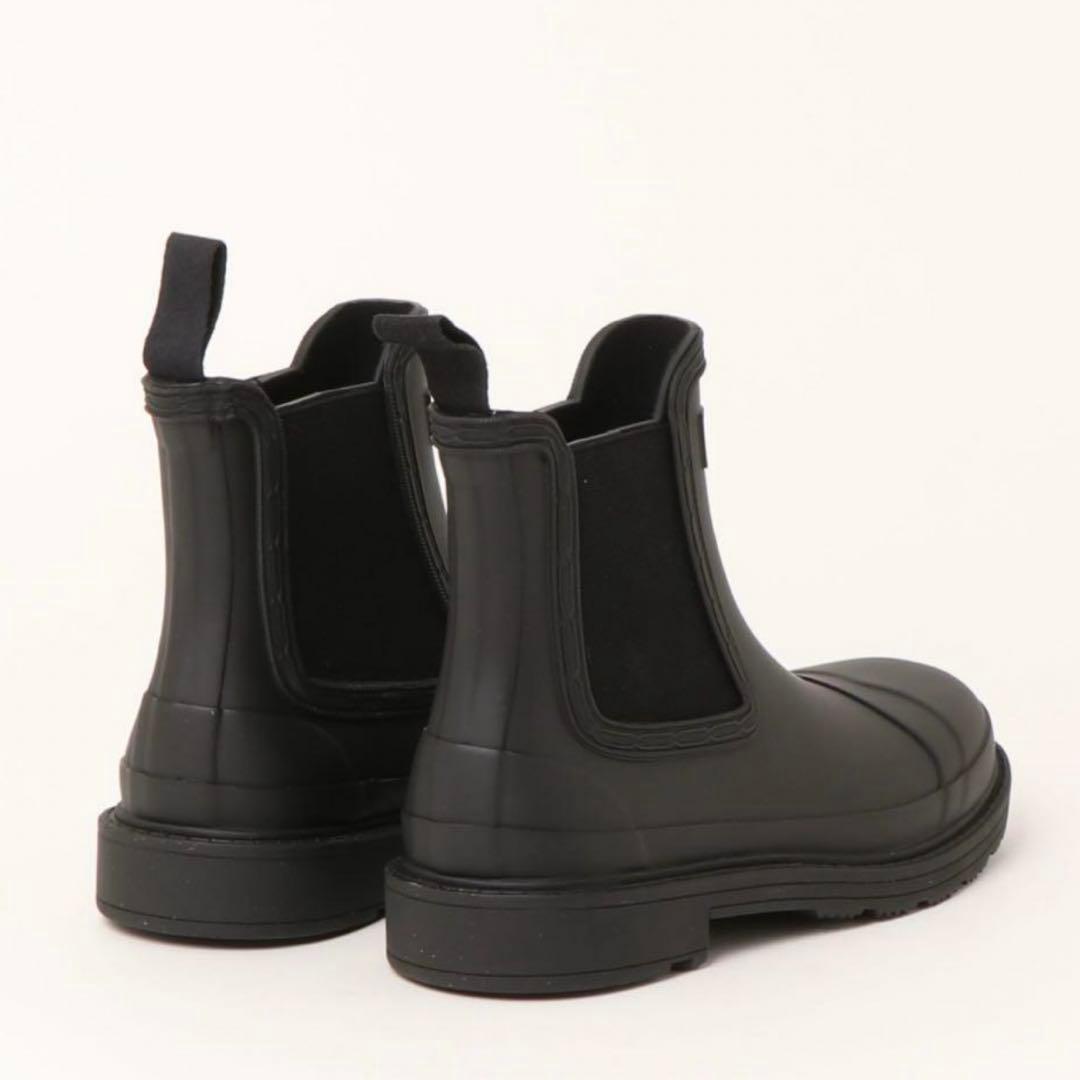 ハンター 長靴　コマンド チェルシー マット レディース サイドゴア