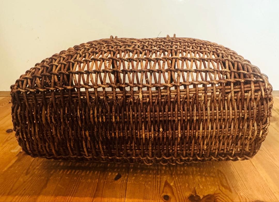 あけび籠　天然素材　国産あけび蔓　丸みのあるナチュラルバッグ　バッグ