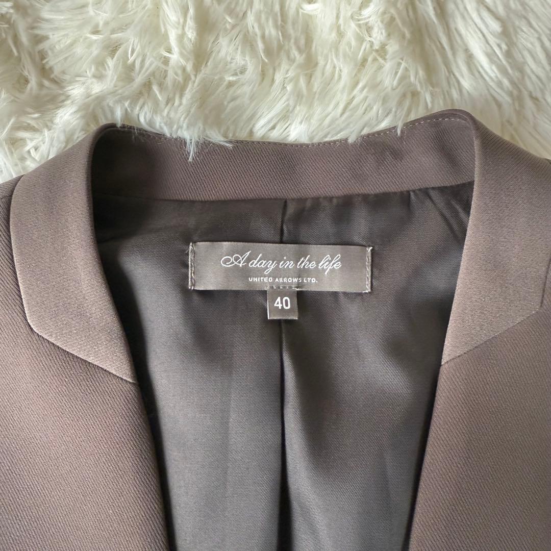 Green Label Relaxingセットアップスーツ40 L相当 手洗可⑤