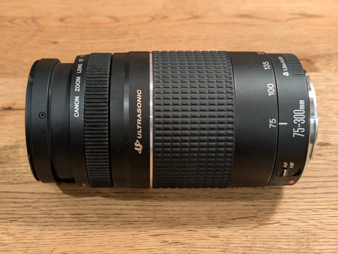 美品　Canon　望遠レンズ　EF 75-300㎜ 4-5.6 Ⅲ USM