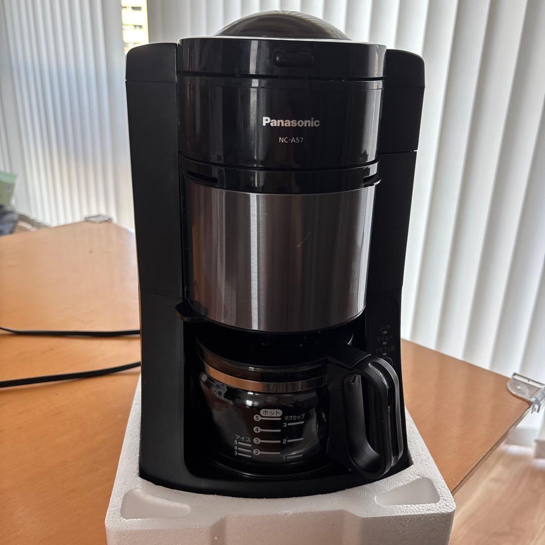 あいあい　Panasonic NC-A57-K コーヒーメーカー ブラック