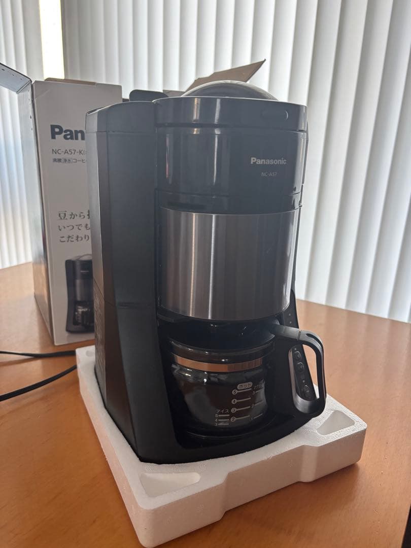 あいあい　Panasonic NC-A57-K コーヒーメーカー ブラック