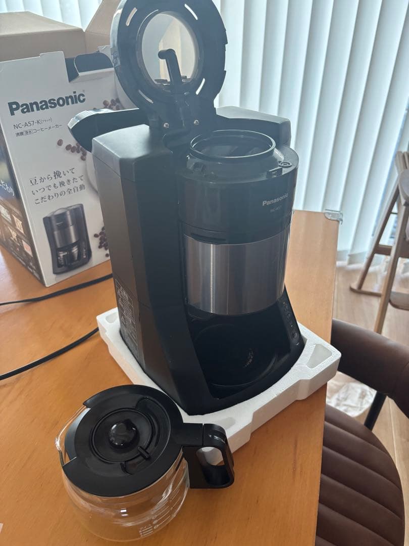 あいあい　Panasonic NC-A57-K コーヒーメーカー ブラック