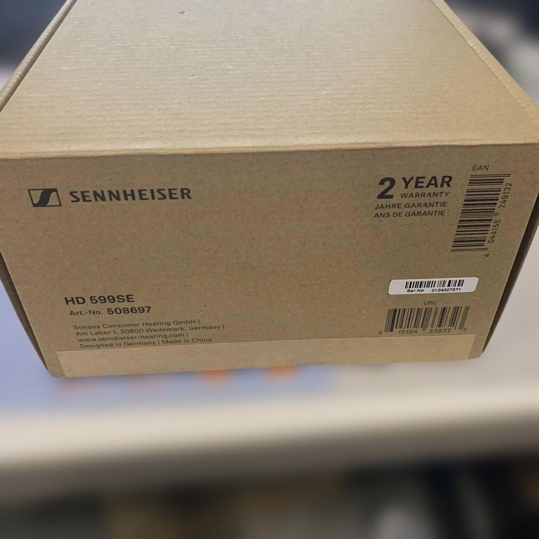 未開封 ゼンハイザー Sennheiser ヘッドホン 有線 HD 599 SE