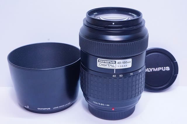 フード付 OLYMPUS ZUIKO 40-150mm F3.5-4.5