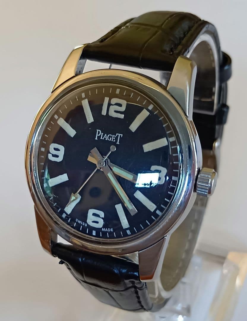 ピアジェ Piaget ヴィンテージ 手巻き腕時計 ブラック