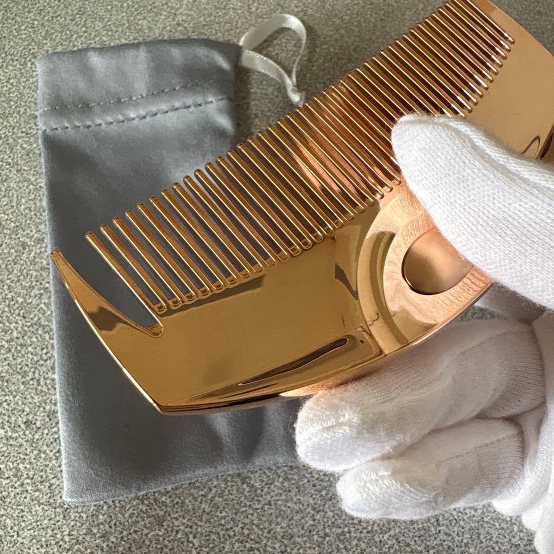 LOVECHROME ツキ　ローズゴールドコーム