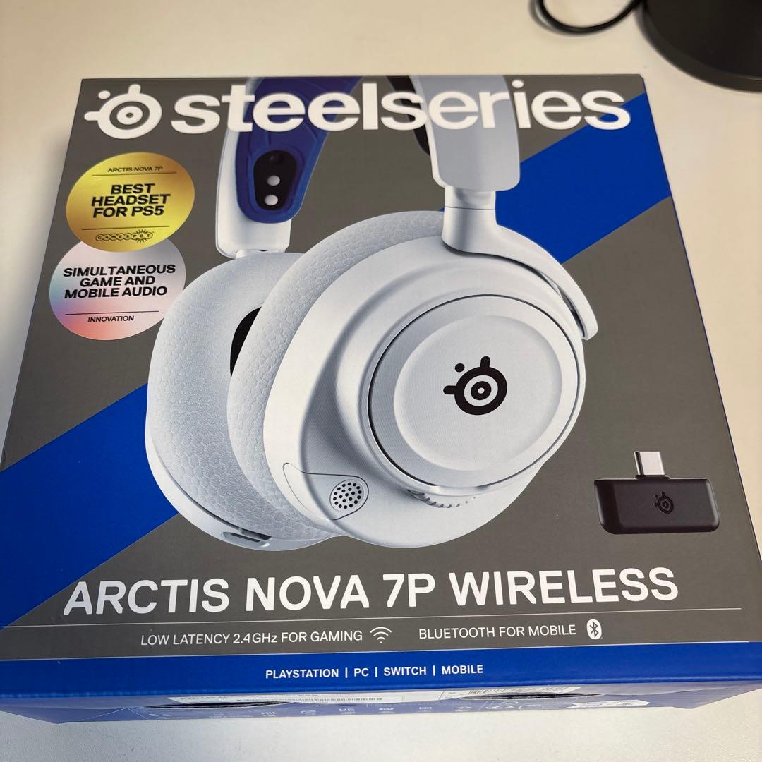 ヘッドホン steelseries Arctis Nova 7P Wireless