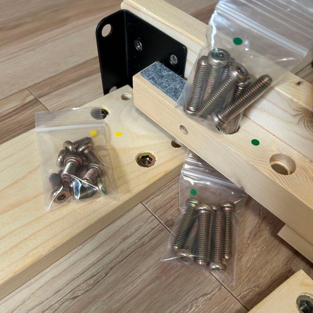 限定価格★【美品】すのこベッド ローベッド 布団干し可！組立簡単！送料込み！