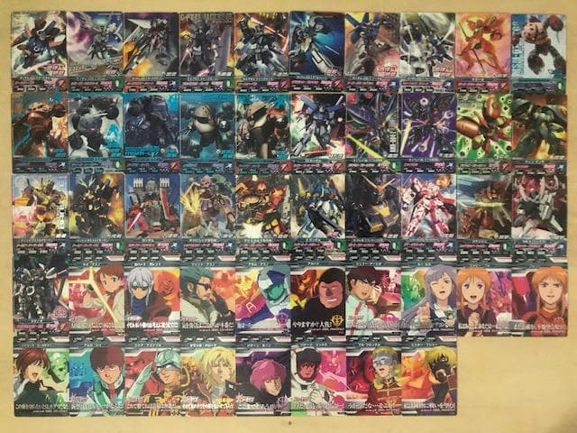 ガンダムトライエイジ　0弾～6弾　330種330枚　レア・コモン　フルコンプ