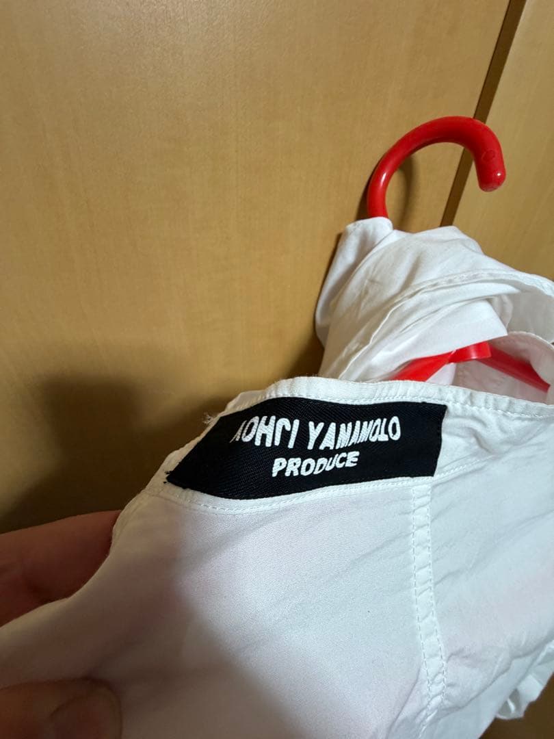 ヨウジヤマモトプールオム　ストールロングシャツ