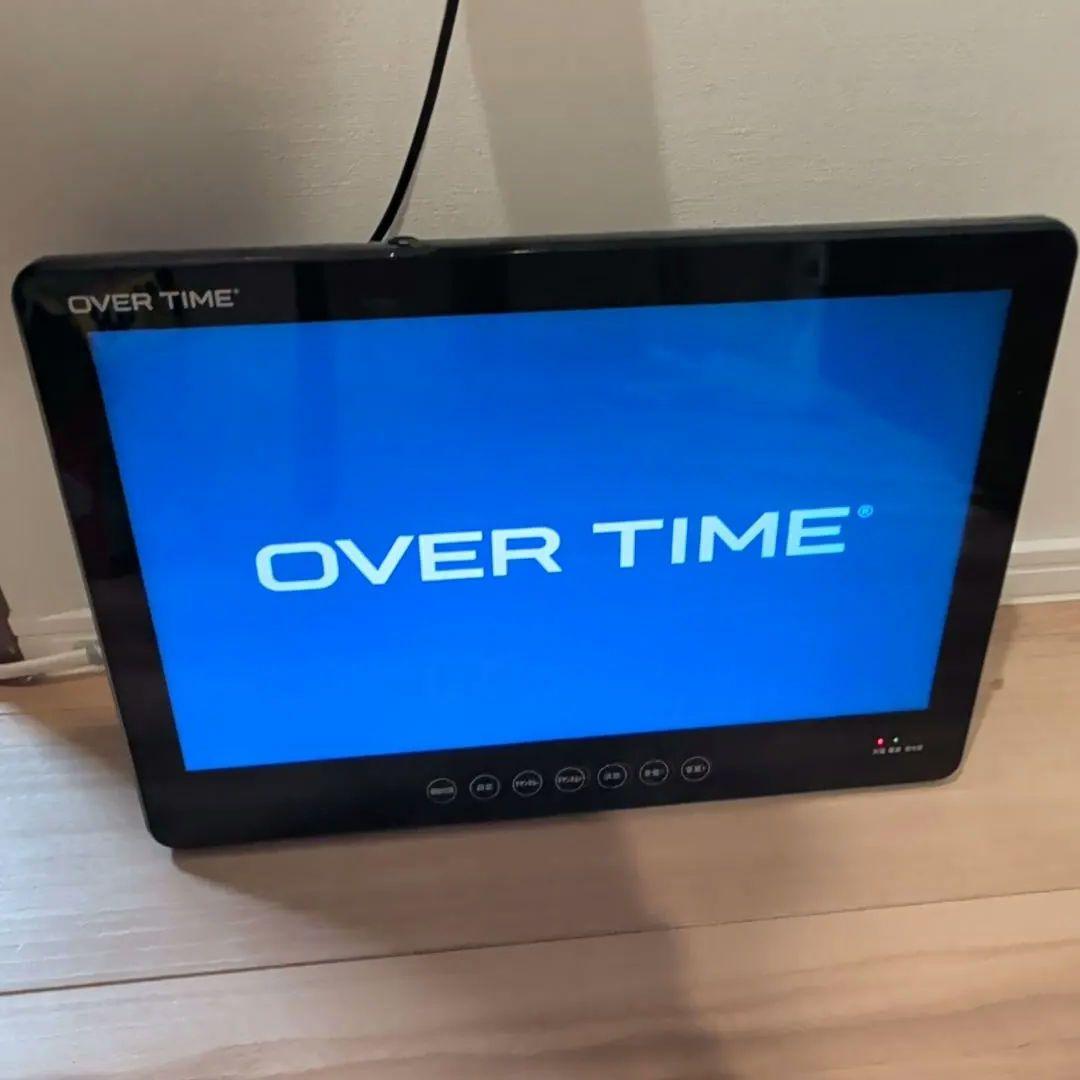 OVER TIME 14インチ防水ポータブル地デジTV