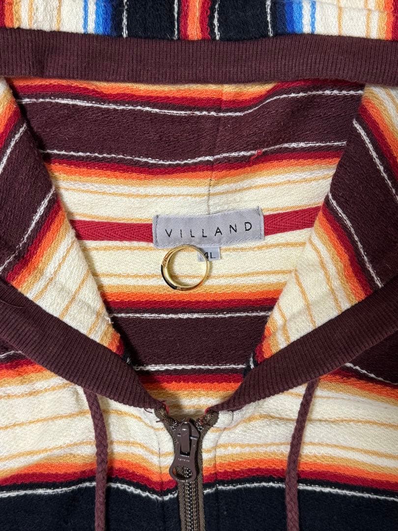 火野映司　衣装　着用　仮面ライダーオーズ　ボーダーパーカー