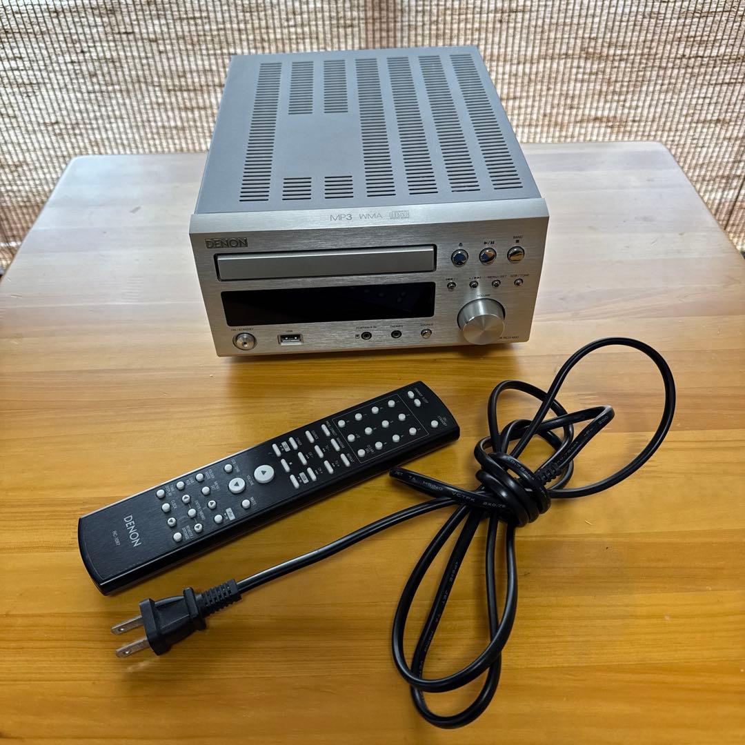 Denon CDレシーバー プレミアムシルバー RCD-M37-SP