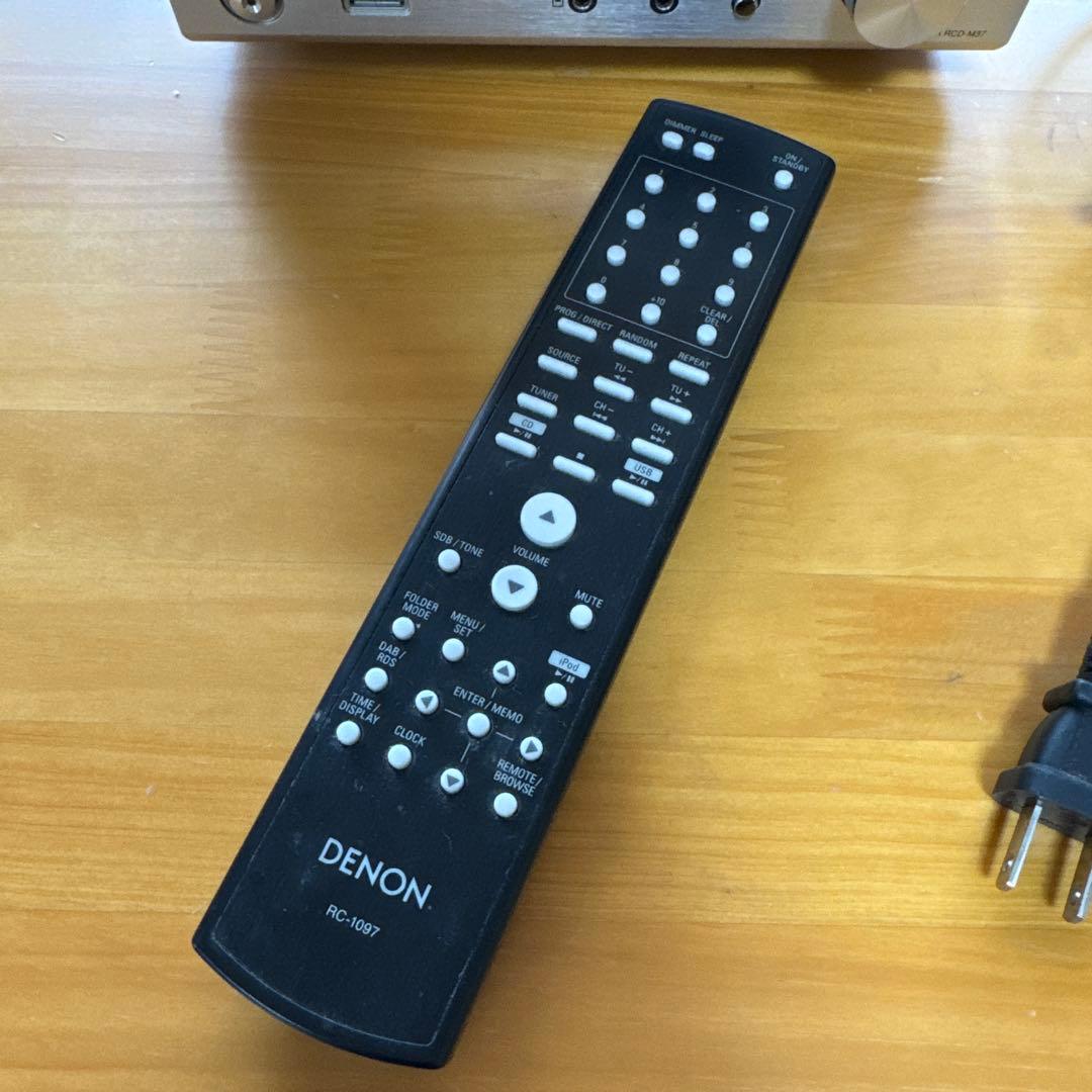 Denon CDレシーバー プレミアムシルバー RCD-M37-SP