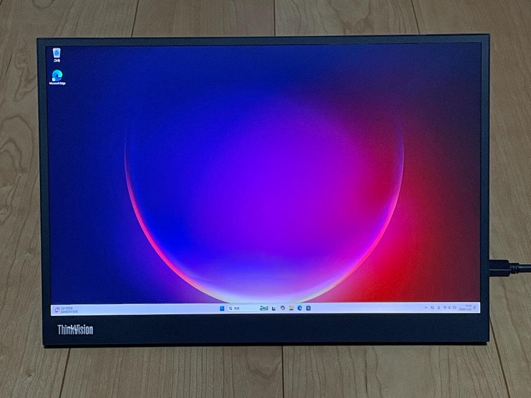 ThinkVision M14d（14型モバイル/2240×1400/IPS）