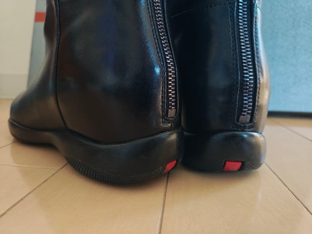 PRADA SPORT プラダ スポーツ レザー ロングブーツ サイズ37.5