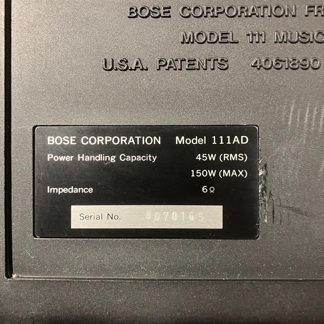 BOSE　ボーズ　スピーカー　111AD　ペア/天吊り金具付き