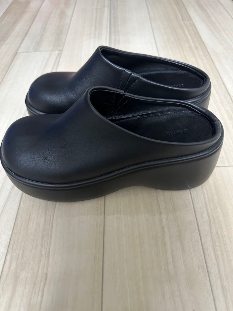 TODAYFUL ボリュームソールサボ Black