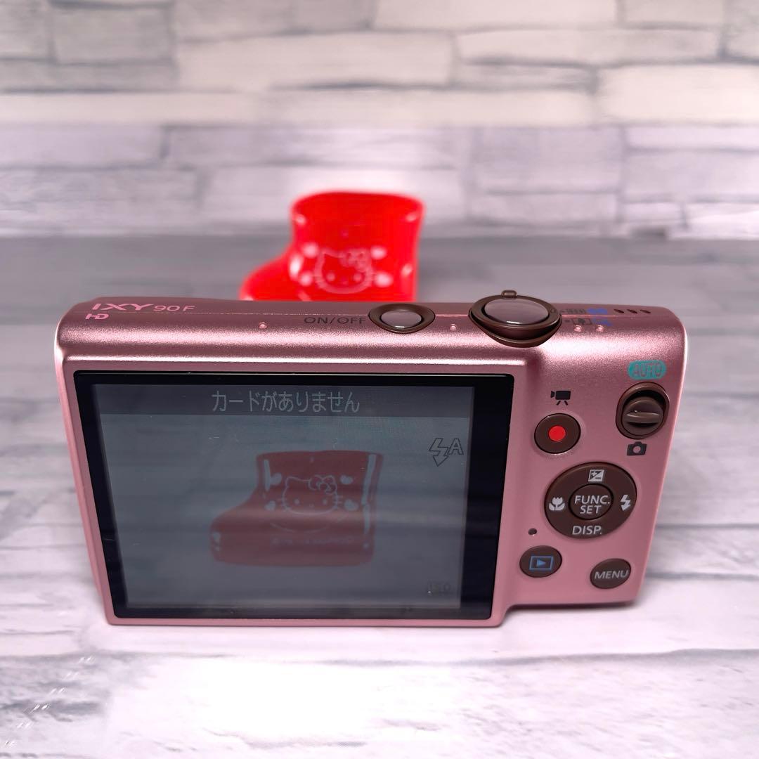 美品 Canon IXY 90F コンパクトデジタルカメラ ピンク キヤノン