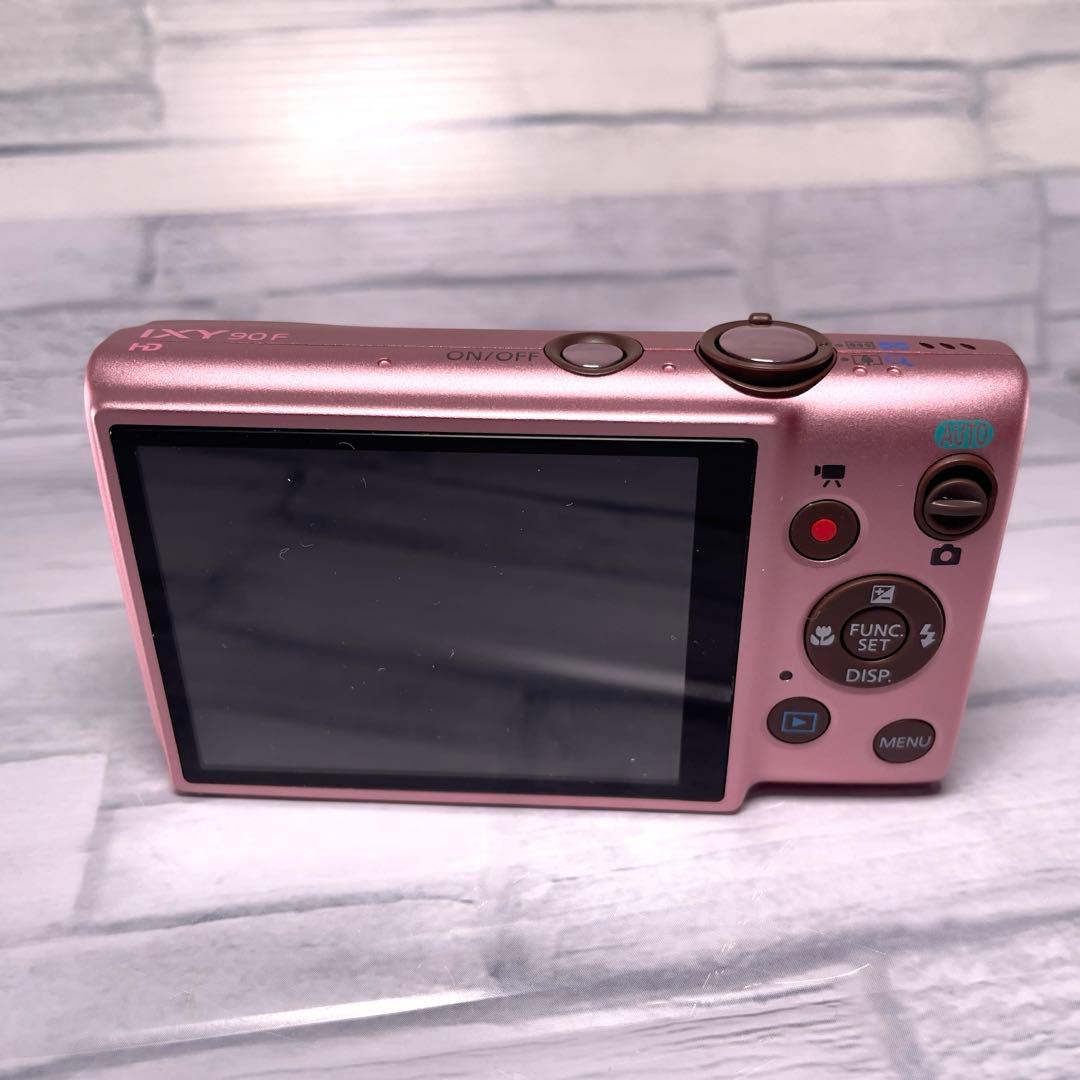 美品 Canon IXY 90F コンパクトデジタルカメラ ピンク キヤノン