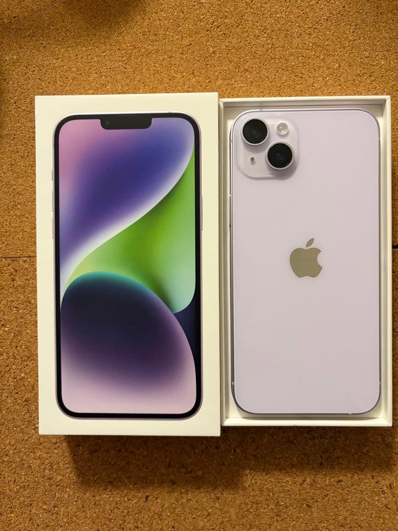 Apple iPhone 14 Plus 本体 パープル