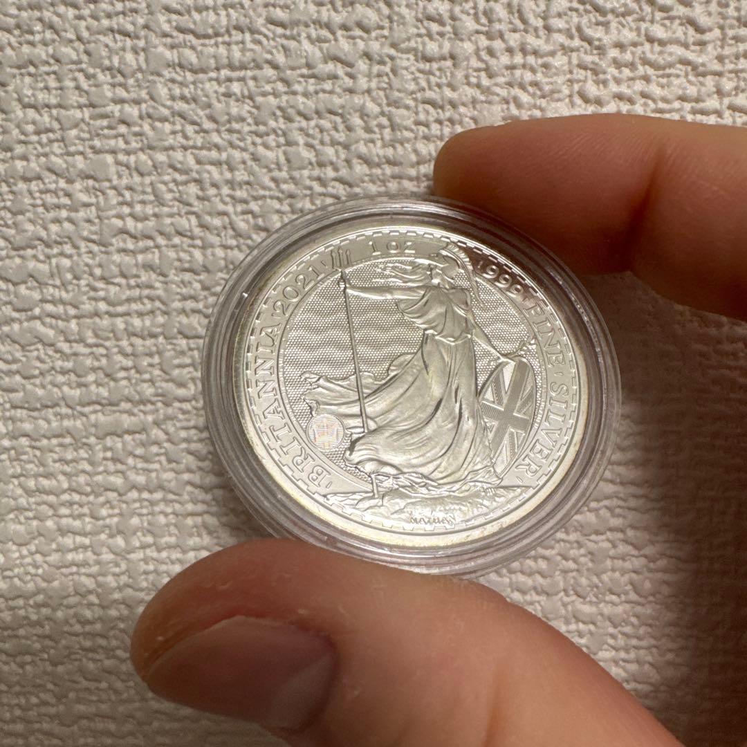 【仕込みどき】ブリタニア1オンス銀貨