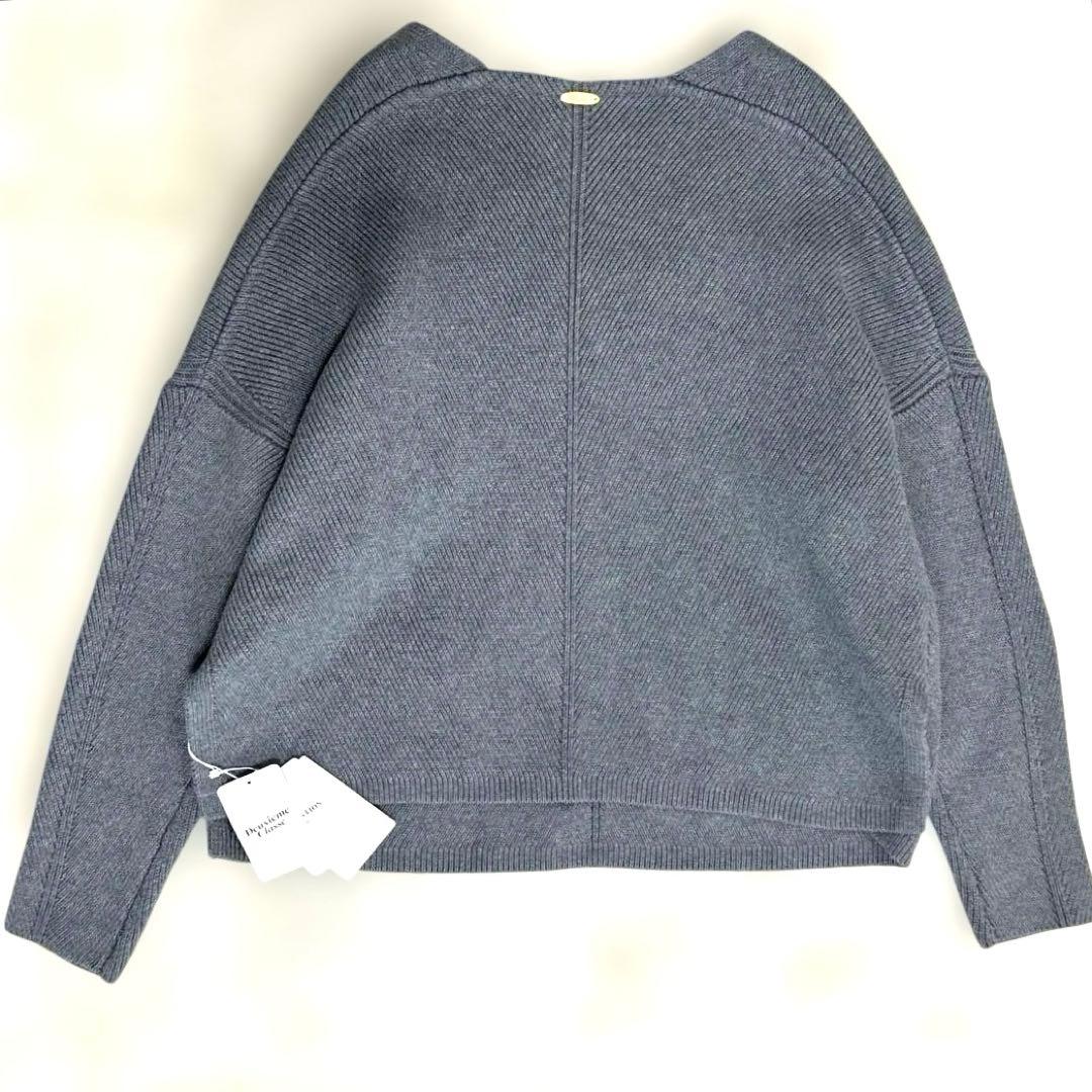 Ari タグ付/定価3.8万ドゥーズィエムクラス　カシミヤ混Ｖネックニット