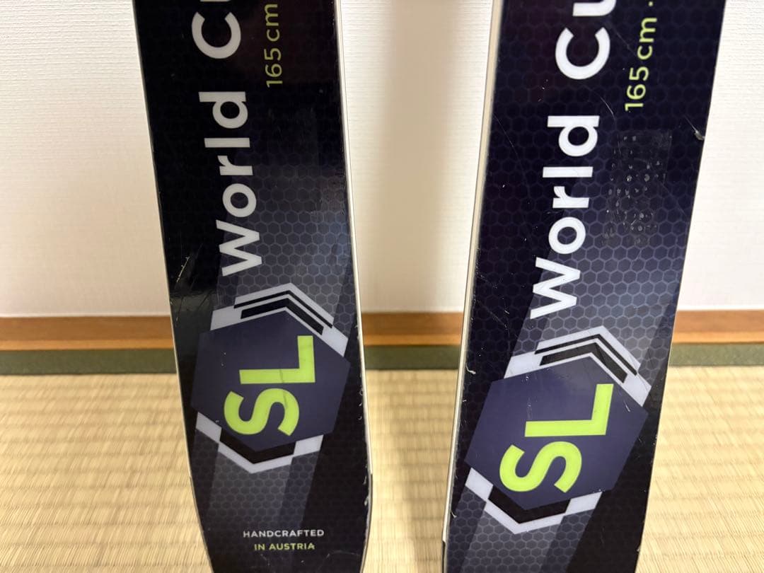 発送は1/26AUGMENT World Cup スキー板　SL165