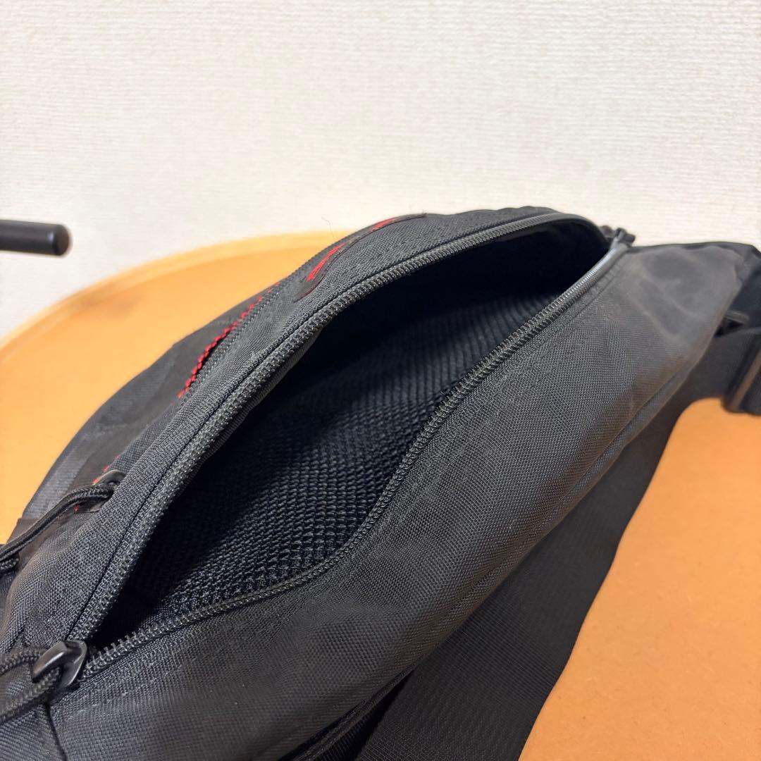 BRIEFING ボディバッグ ブラック SLASH S MW GENII