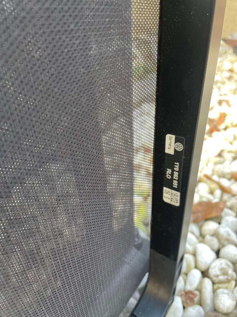 ニュービートルカブリオレ ウインドディフレクター ウインドストップ専用ケースあり