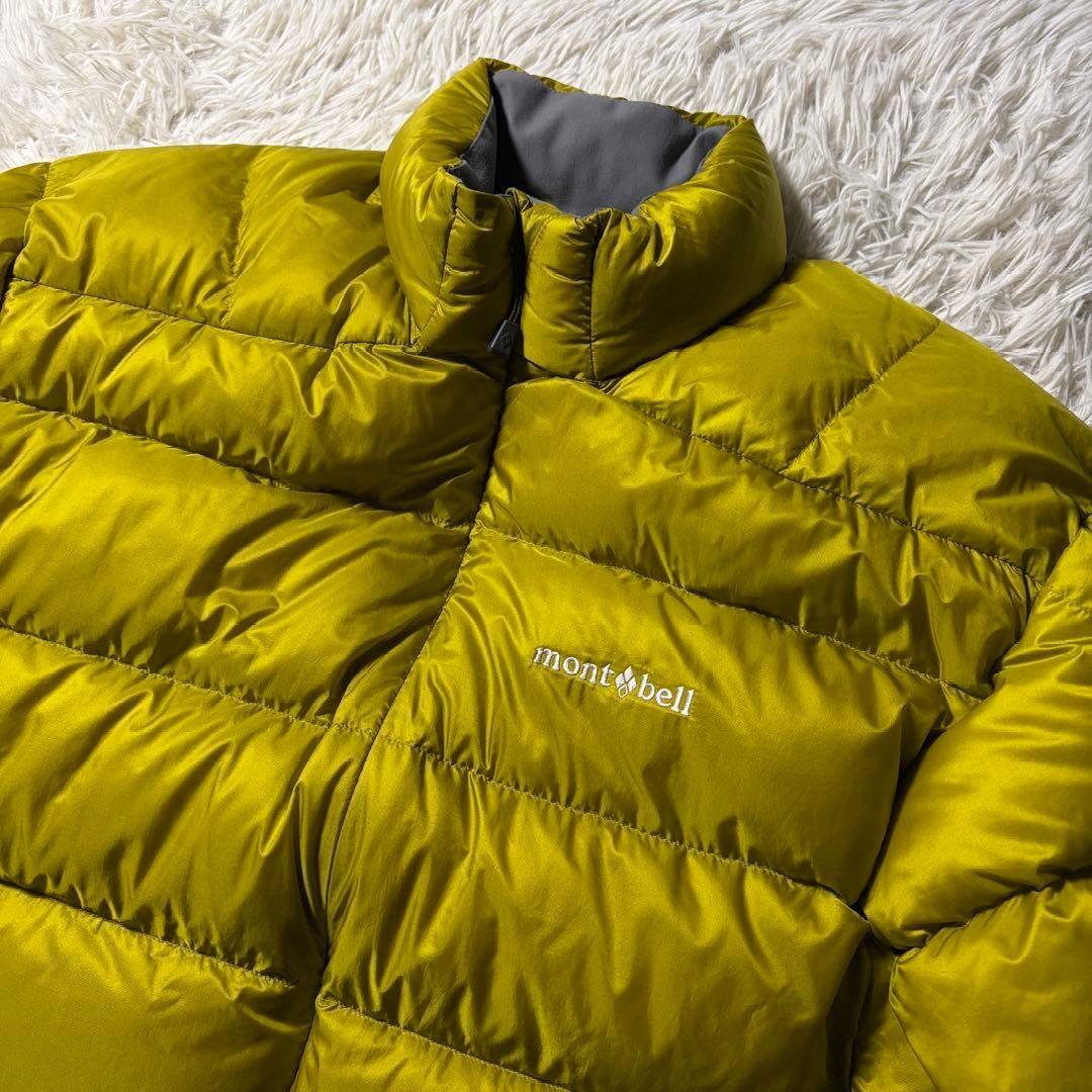 希少カラー■モンベル ライトアルパイン 800FP ダウンジャケット
