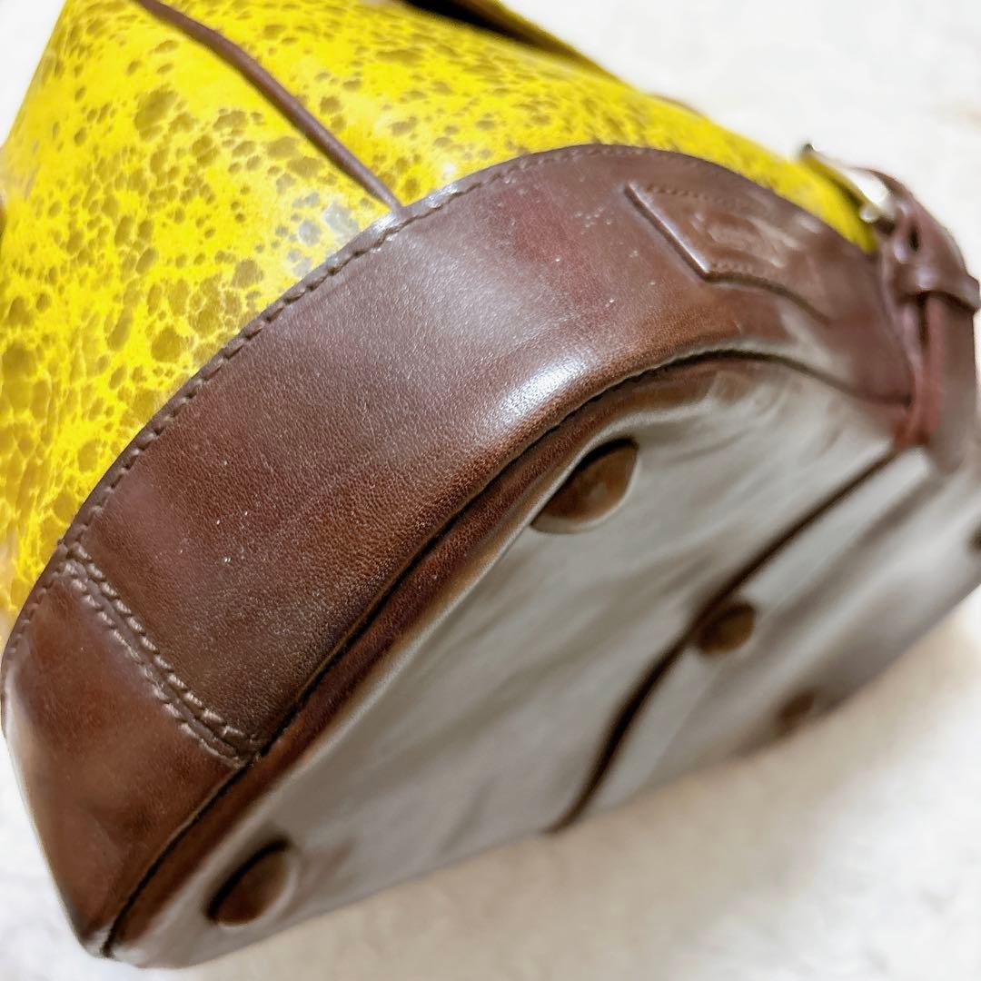 新品 ガブリエラブラッド ダレスバック ドクター レザー 本革 ボストン Y3K