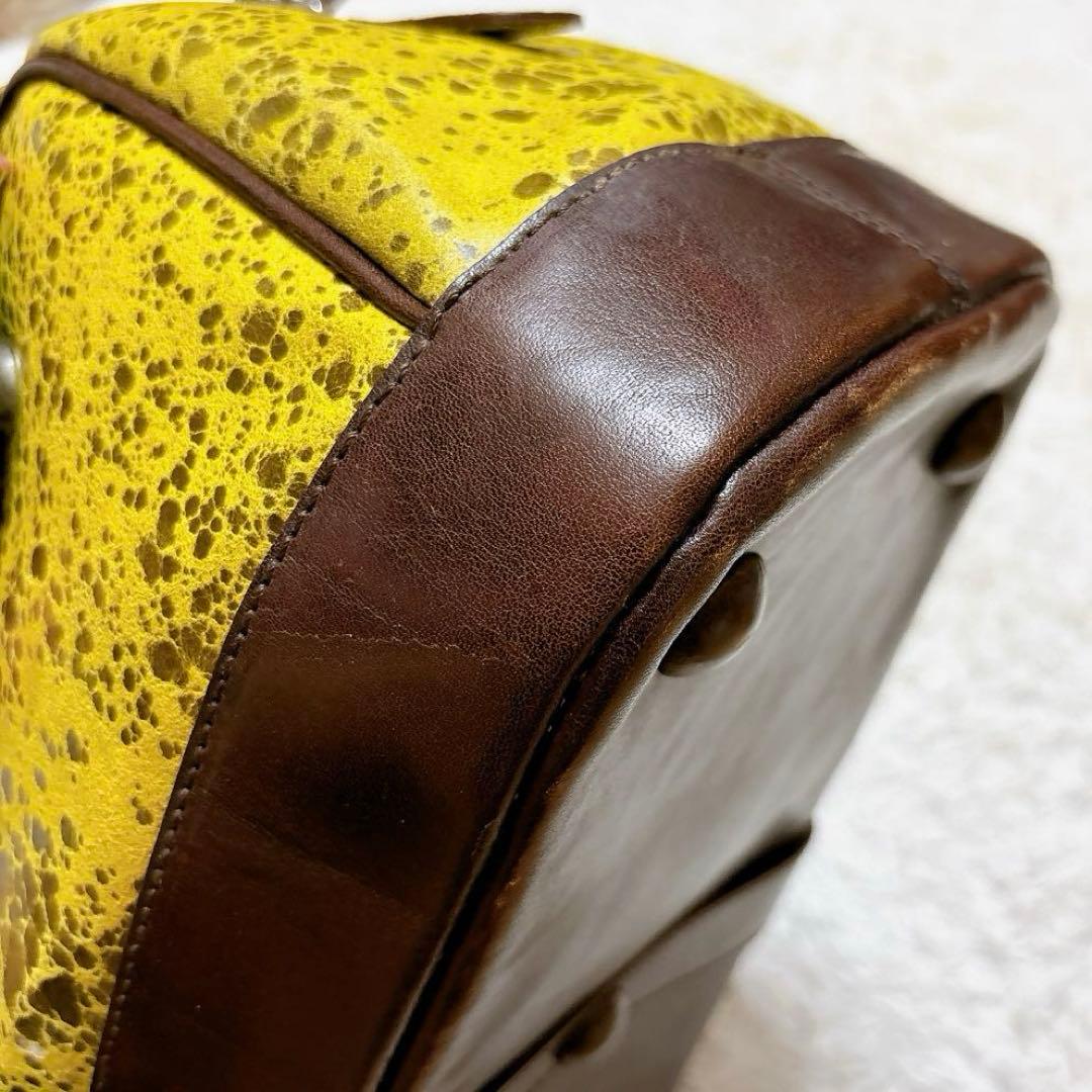 新品 ガブリエラブラッド ダレスバック ドクター レザー 本革 ボストン Y3K