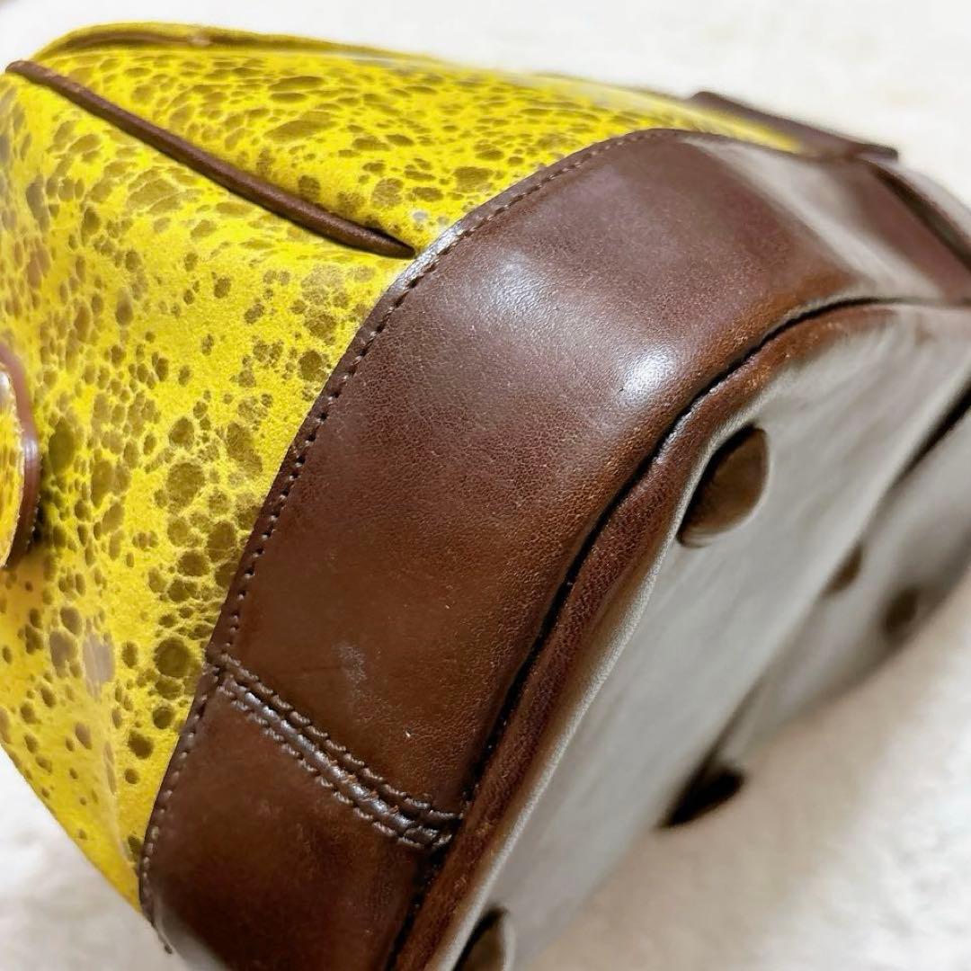 新品 ガブリエラブラッド ダレスバック ドクター レザー 本革 ボストン Y3K