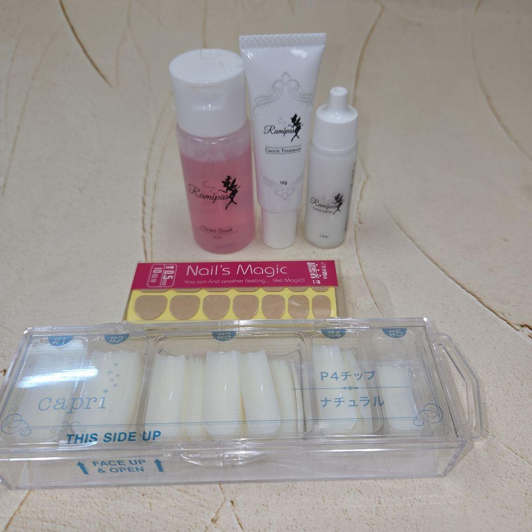 M*a様 ネイリスト練習用、実践用具バック付き39点セット