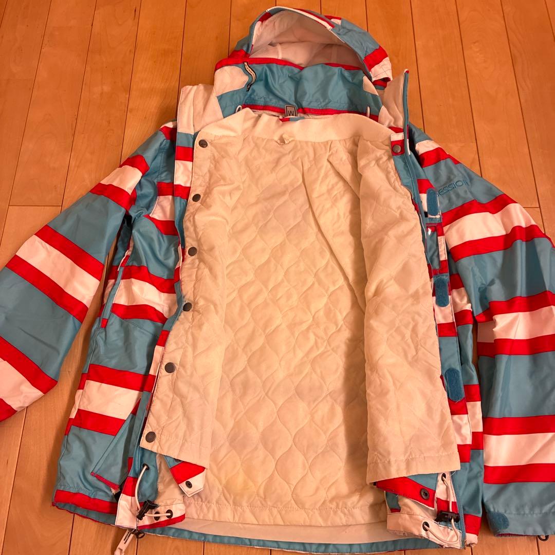 【大幅値下げ】SESSIONS スノーボードウェア 上下セット メンズ Mサイズ