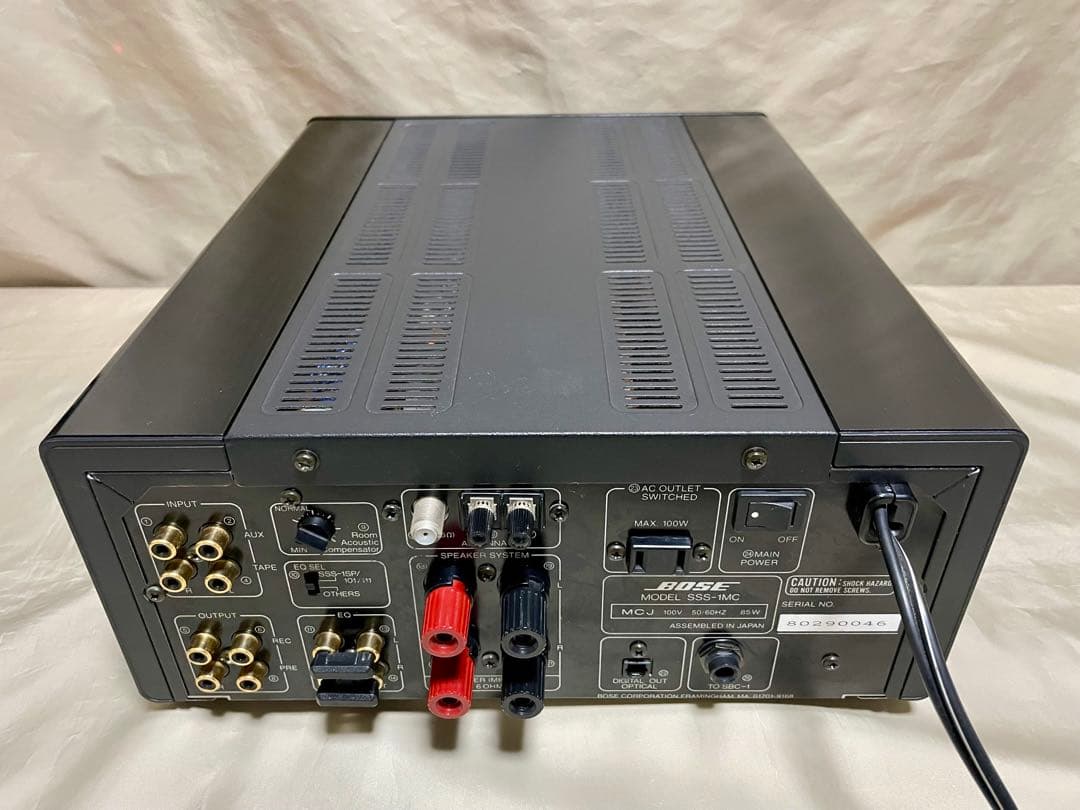 BOSE★SSS-1MC★極上品★レンズ、ベルト、ギヤ新品　オーバーホール済み
