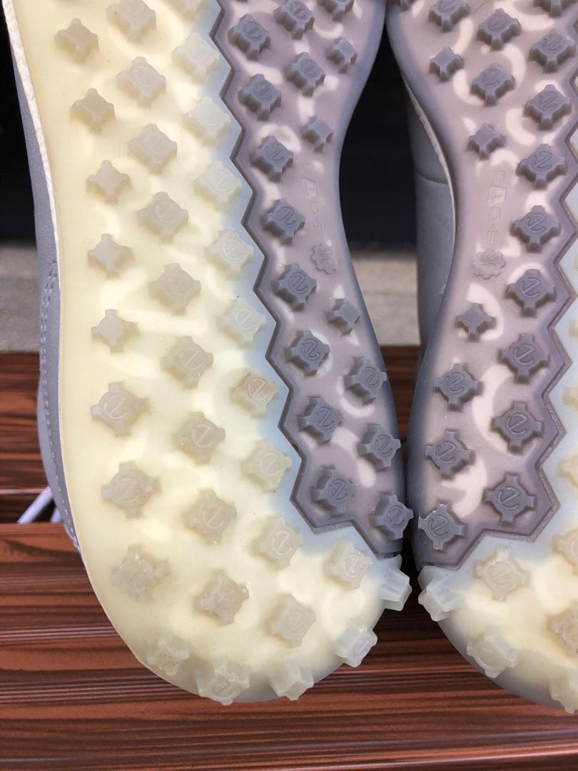 247番 新品未使用ECCOゴルフシューズ グレー36 23.0cmスパイクレス