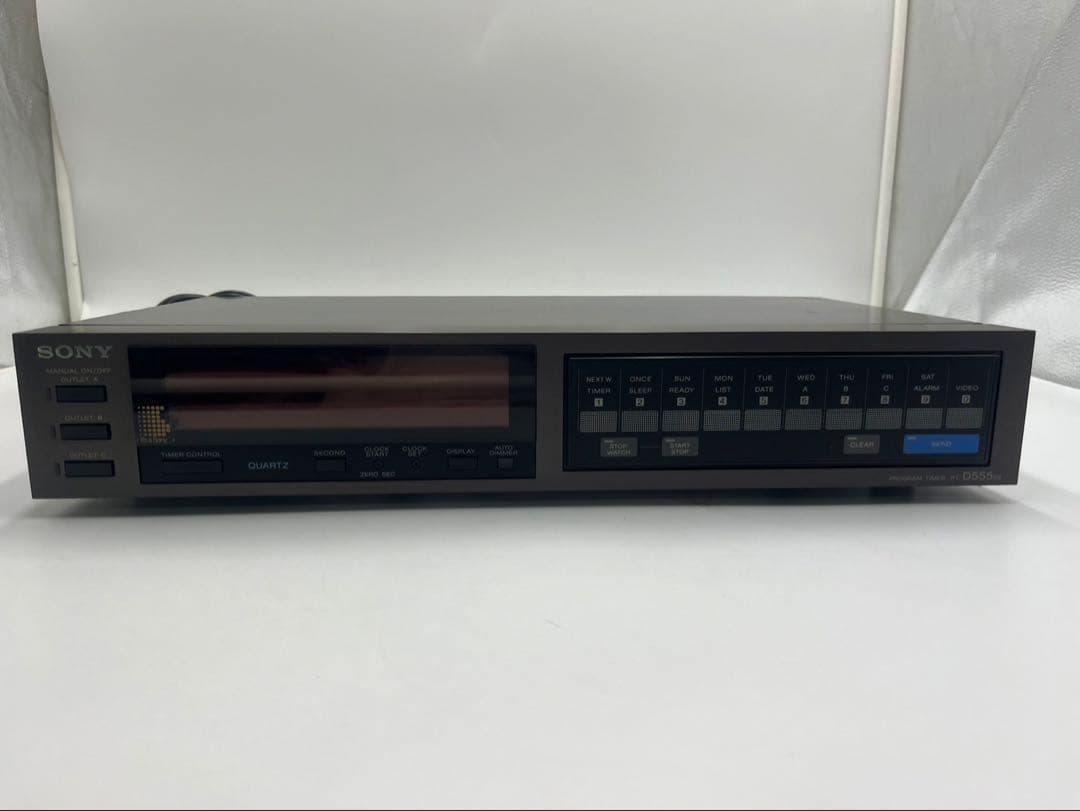 SONY PT-D555ES ウィークリープログラムタイマー