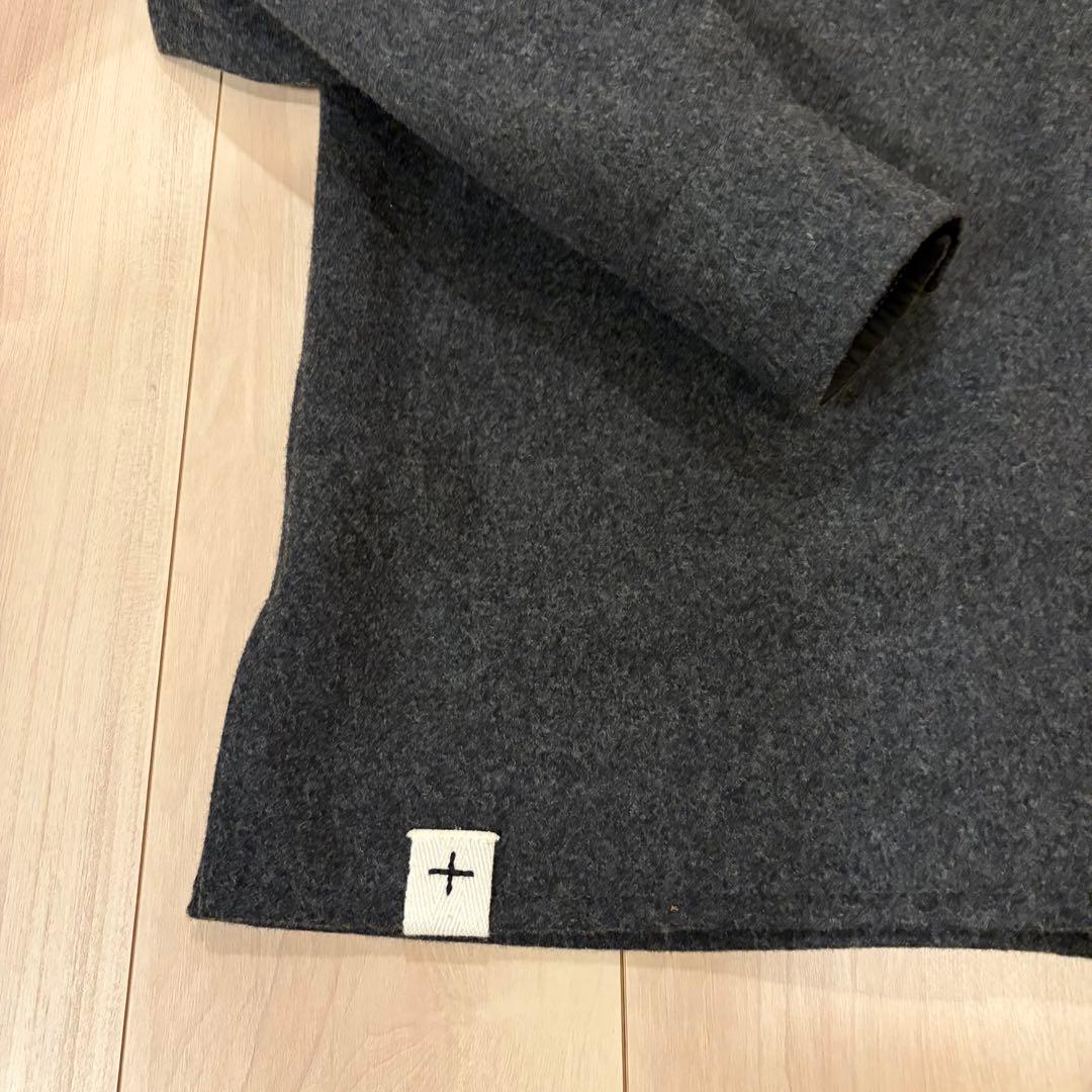 JIL SANDER+ セットアップ ウールシャツジャケット/ワイドスラックス