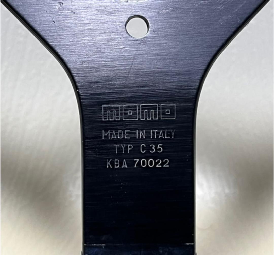 【当時物・美品】MOMO ステアリング マリオアンドレッティ 35 φ