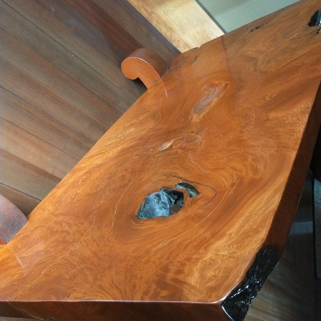 月末処分の為、最終値下げ 一枚板　衝立