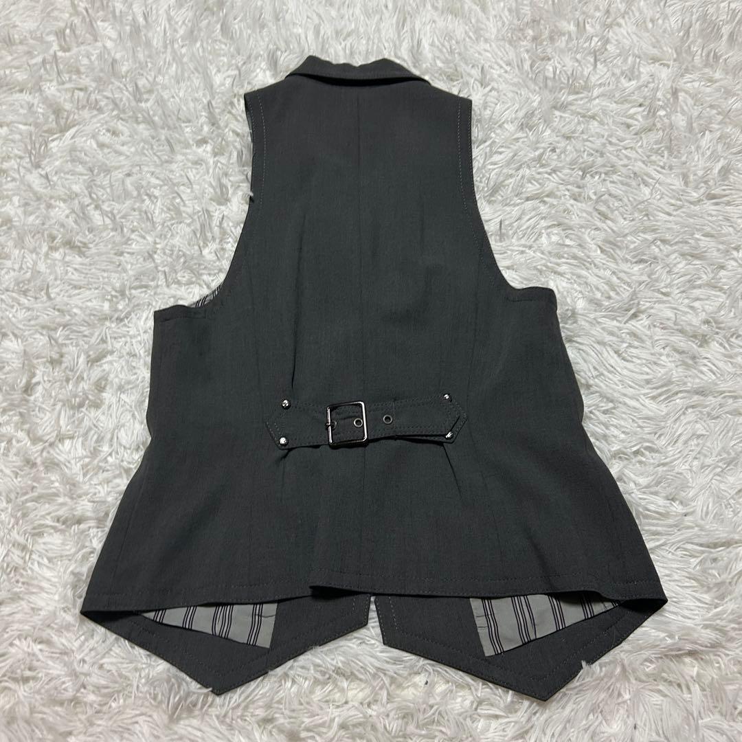 美品 バーバリーブルーレーベル スーツ セットアップ ベスト パンツ ロゴ 3P