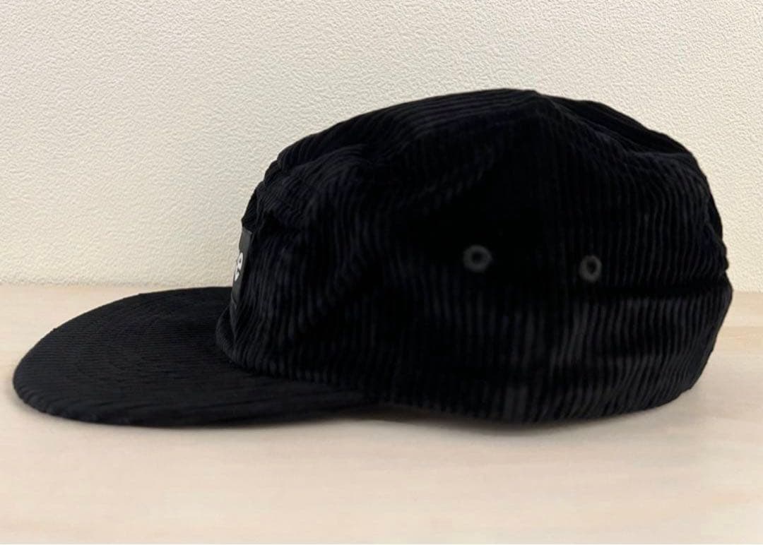 名作 Supreme Corduroy Camp Cap Black