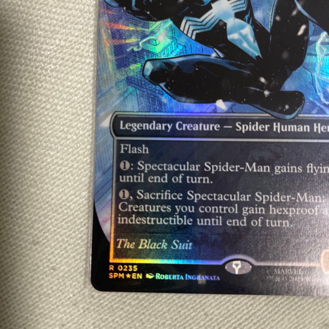 MTG スペクタキュラー・スパイダーマン　テクスチャーfoil No.235