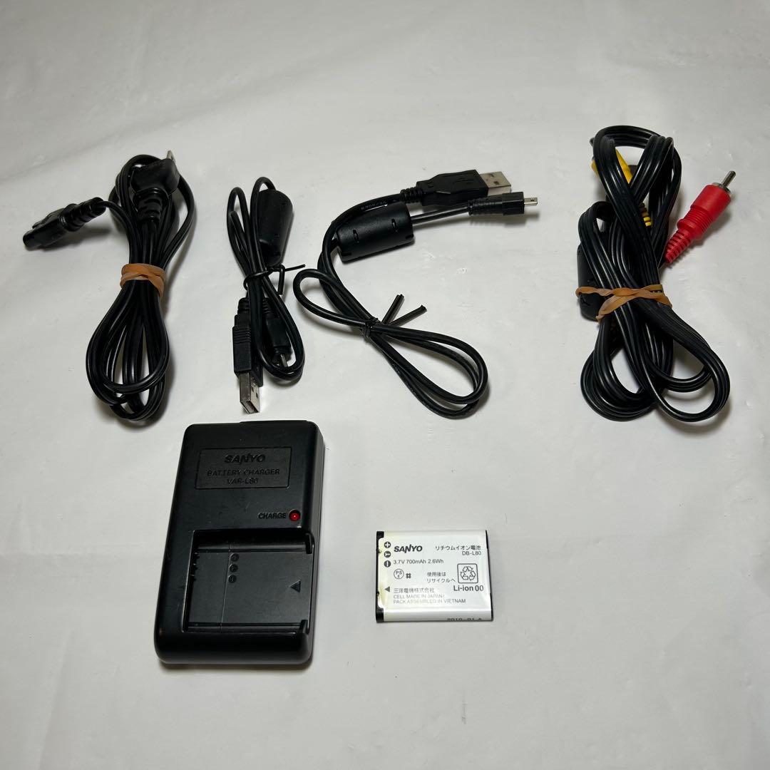 新品バッテリー　サンヨー　ザクティ　DMX-CG100 ムービーカメラ