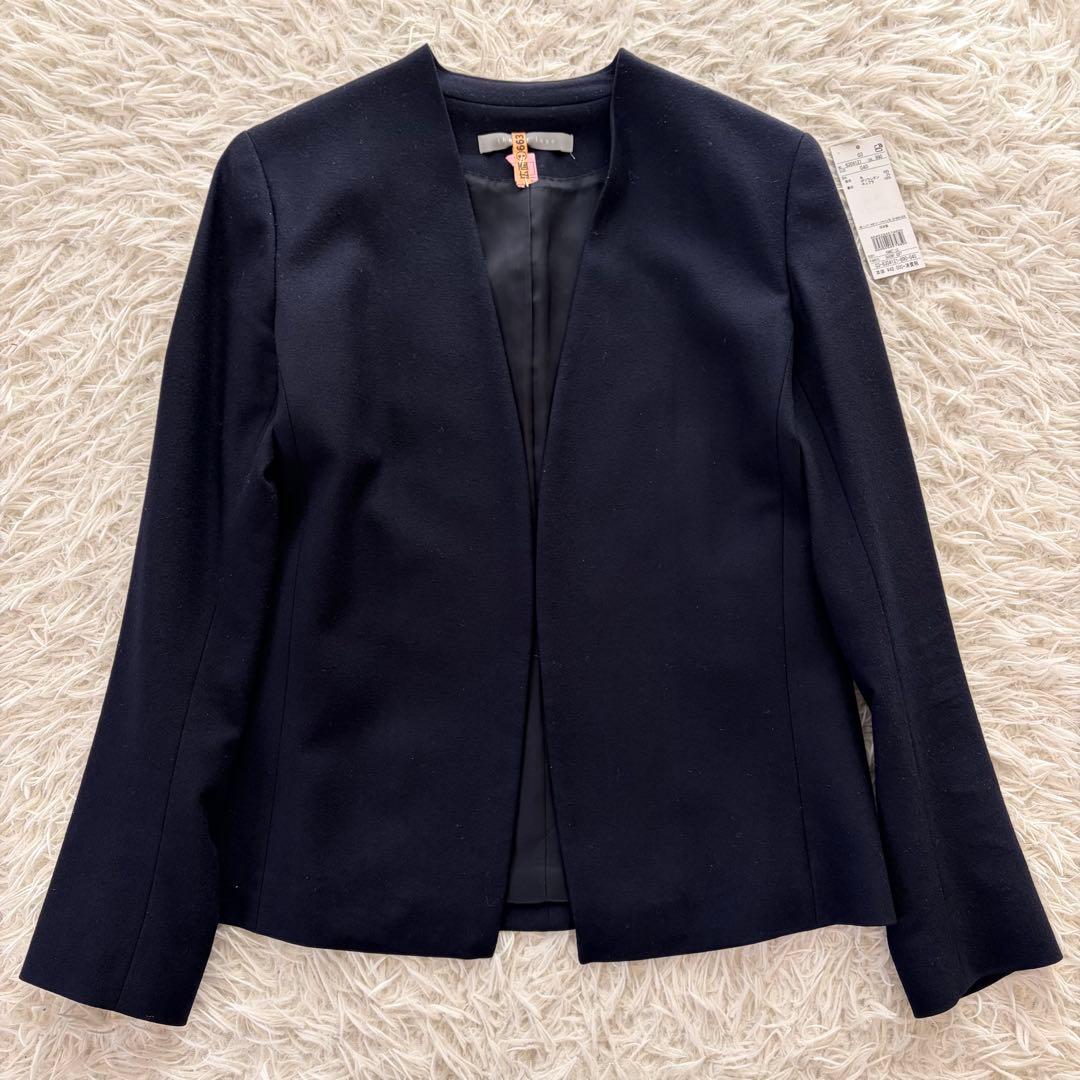 Lサイズ　セオリーリュクス　パンツ　スーツ　セットアップ　ノーカラージャケット