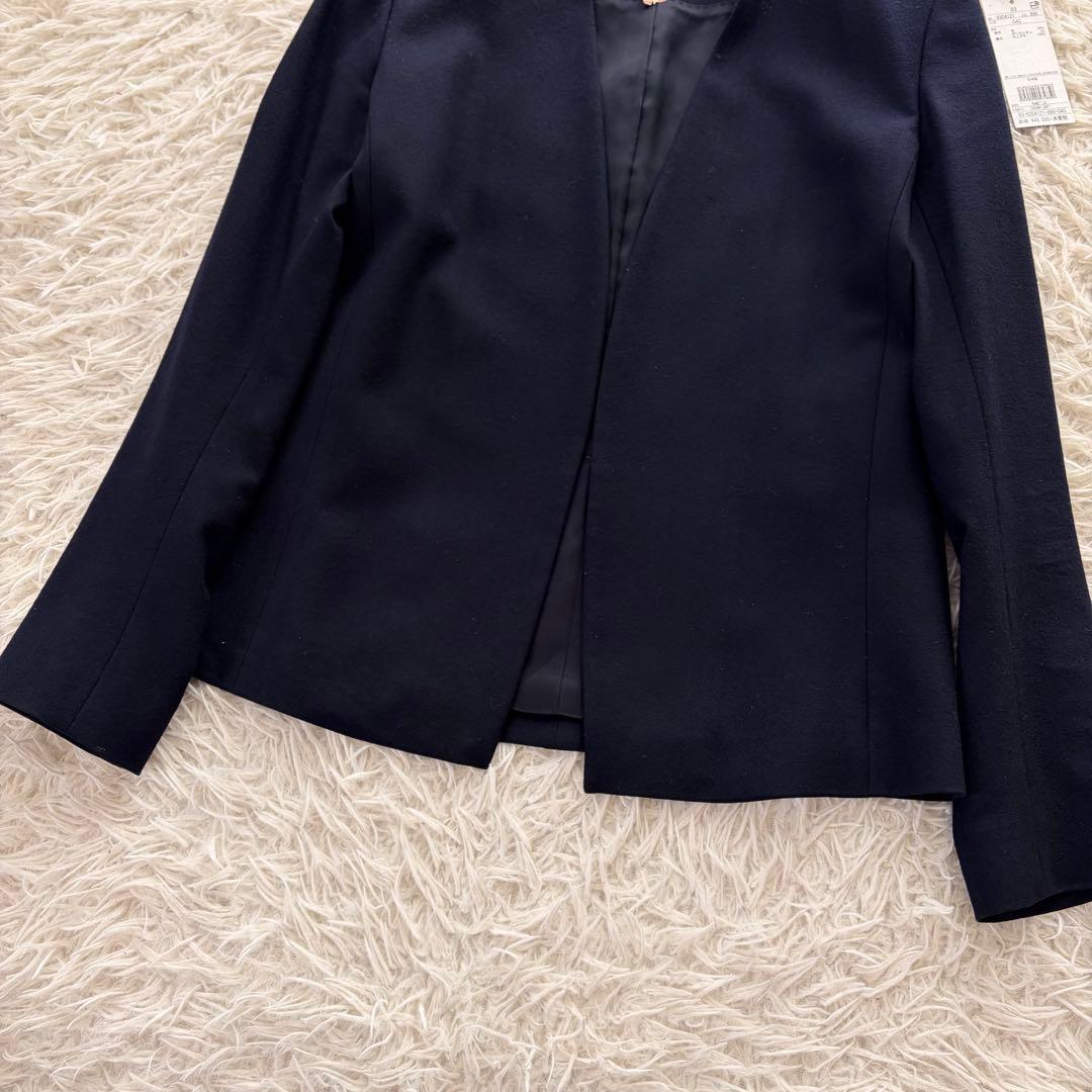 Lサイズ　セオリーリュクス　パンツ　スーツ　セットアップ　ノーカラージャケット