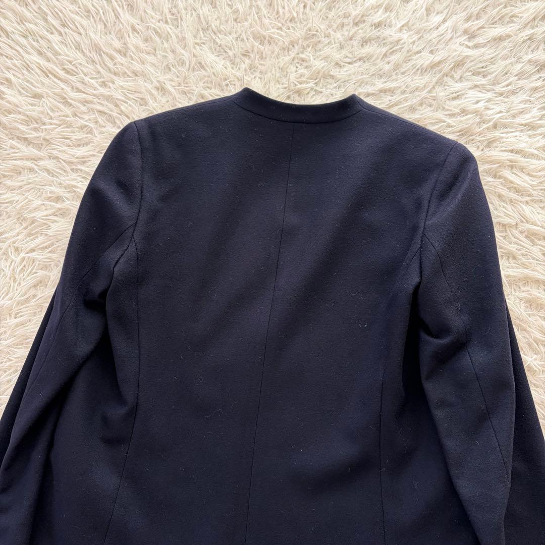 Lサイズ　セオリーリュクス　パンツ　スーツ　セットアップ　ノーカラージャケット